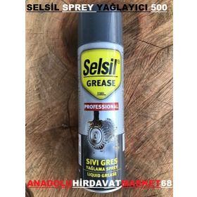 Selsil 500 ml Grease Sıvı Gres Yağlama Sprey
