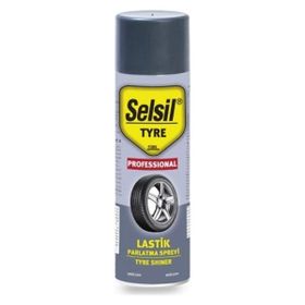 Selsil 500 ml Lastik Parlatıcı Sprey