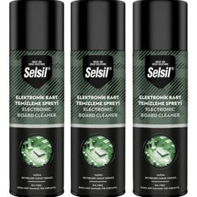 Selsil 500 ml Yağsız Elektronik Kart Temizleme Spreyi