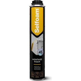 Selsil 750 ml Selfoam PU Montaj Köpüğü Tabancalı