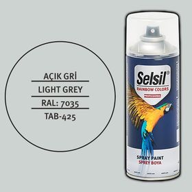 Selsil Açık Gri 400 ml Akrilik Bazlı Sprey Boya