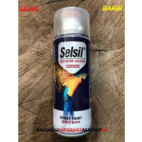 Selsil Bakır 400 ml Akrilik Bazlı Sprey Boya