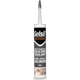 Selsil Beyaz 280 gr Silikon Kartuş