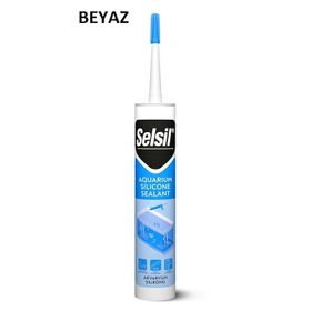 Selsil Beyaz 310 ml Duşakabin Silikonu