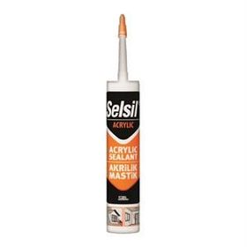 Selsil Beyaz 500 gr Akrilik Mastik