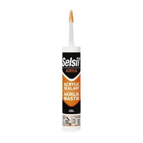 Selsil Beyaz 500 gr Akrilik Mastik