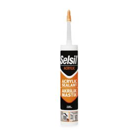 Selsil Beyaz 500 gr Akrilik Mastik