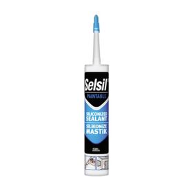 Selsil Beyaz 500 gr Silikonize Mastik