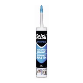 Selsil Beyaz 500 gr Silikonize Mastik