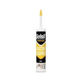 Selsil Beyaz 500 gr Silikonize Mastik