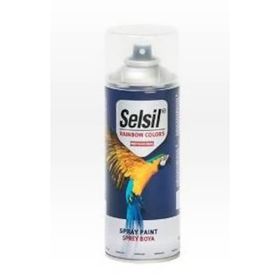Selsil Beyaz Parlak 400 ml Akrilik Bazlı Sprey Boya