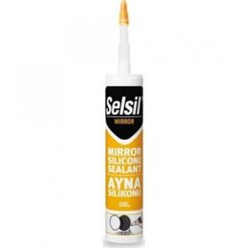 Selsil Clear Şeffaf Ayna Silikonu