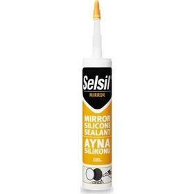 Selsil Clear Şeffaf Ayna Silikonu