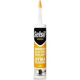 Selsil Clear Şeffaf Ayna Silikonu