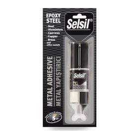 Selsil Epoksi Metal Enjektör 5 Dakika 28 GR Yapıştırıcı