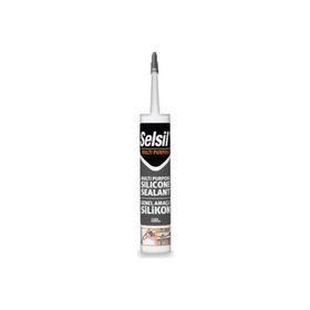 Selsil Genel Amaçlı 280 gr Beyaz Silikon