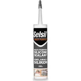 Selsil Genel Amaçlı 280 gr Beyaz Silikon