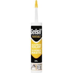 Selsil Gri 500 gr Silikonize Mastik
