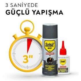 Selsil Hızlı Yapıştırıcı 400 ML+ 100 GR Aktivatör