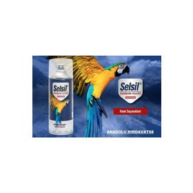 Selsil Karmen Kırmızı 400 ml Akrilik Bazlı Sprey Boya