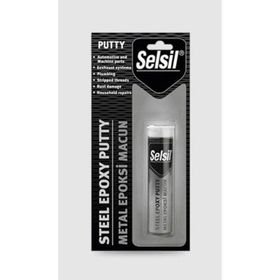 Selsil Metal Putty Epoksi 57 gr Macun Yapıştırıcı