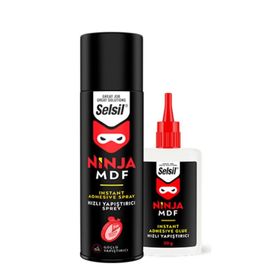Selsil Ninja 200 ml 50 gr Mdf Hızlı Yapıştırıcı