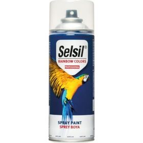 Selsil Rainbow Colors Trafik Sarı Sprey Boya