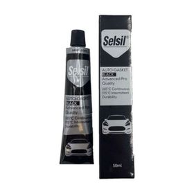 Selsil RTV 50 ml Auto Gasket Black Silikon
