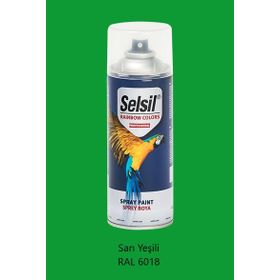 Selsil Sarı Yeşil Sprey Boya