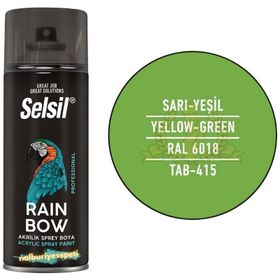Selsil Sarı Yeşil Sprey Boya