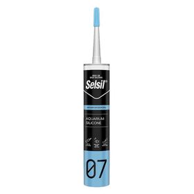 Selsil Şeffaf 280 ml Akvaryum Silikonu
