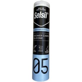 Selsil Şeffaf 280 ml Duşakabin Mutfak Banyo Silikon