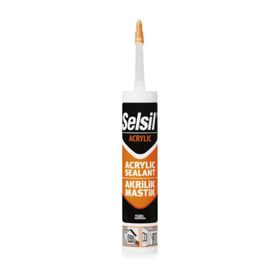 Selsil Siyah 500 gr Akrilik Mastik