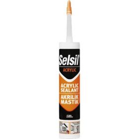Selsil Siyah 500 gr Akrilik Mastik