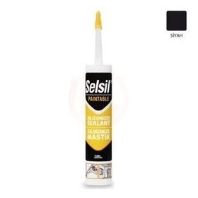 Selsil Siyah 500 gr Silikonize Mastik