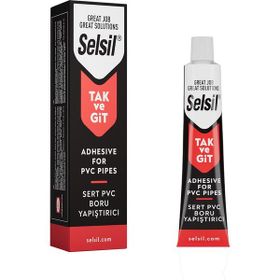 Selsil Tak ve Git Sert Pvc Boru 50 gr Yapıştırıcı