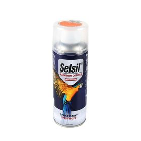 Selsil Trafik Turuncu 400 ml Akrilik Bazlı Sprey Boya