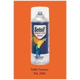 Selsil Trafik Turuncu 400 ml Akrilik Bazlı Sprey Boya