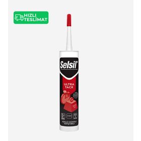 Selsil Ultra Tack Güçlü Montaj Korniş 290 ml Yapıştırıcı