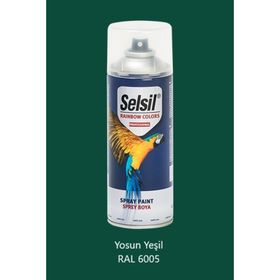 Selsil Yosun Yeşili 400 ml Akrilik Bazlı Sprey Boya