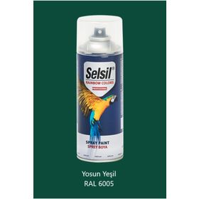 Selsil Yosun Yeşili 400 ml Akrilik Bazlı Sprey Boya