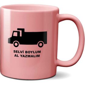Selvi Boylum Al Yazmalım Baskılı Kupa