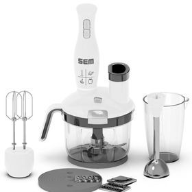 Sem SK-234 1500 W 5 Parça Beyaz Mikser Blender Set