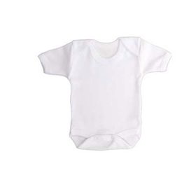 Sema Baby 0-3 Ay Beyaz Yarım Kol Body