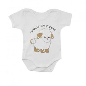 Sema Baby 0-3 Ay Teyzesi'nin Kuzusu Kısa Kol Body