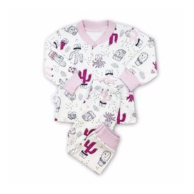 Sema Baby 6-9 Ay Pembe Sleeper Cactus Bebek Pijama Takımı