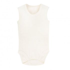 Sema Baby Beyaz 0-6 Ay Jakarlı Askılı Body