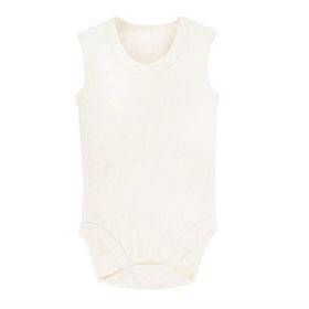 Sema Baby Beyaz 12 18 Ay Jakarlı Askılı Badi Body