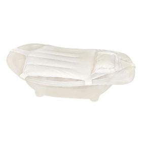 Sema Baby Köpüklü Kafa Destekli Beyaz Bebek Banyo Filesi