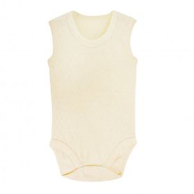 Sema Baby Krem 12-18 Ay Jakarlı Askılı Body